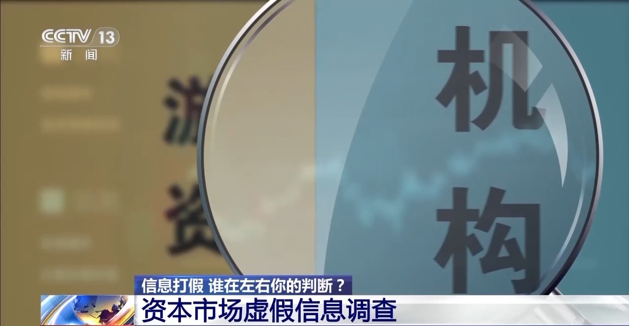 3·15信息打假丨谁在左右你的判断？资本市场虚假信息调查